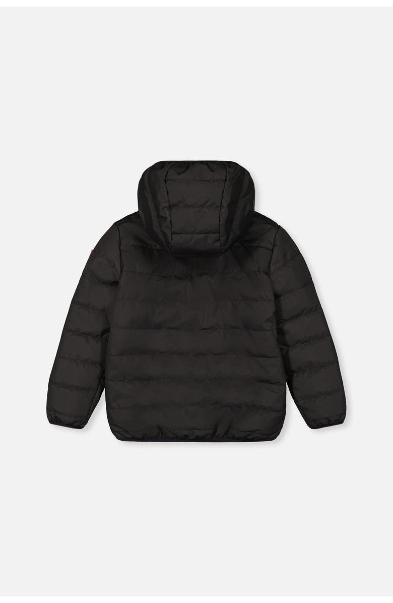 Deux par Deux Insulating Quilted Mid-Season Hooded Zip Jacket, Alternate, color,