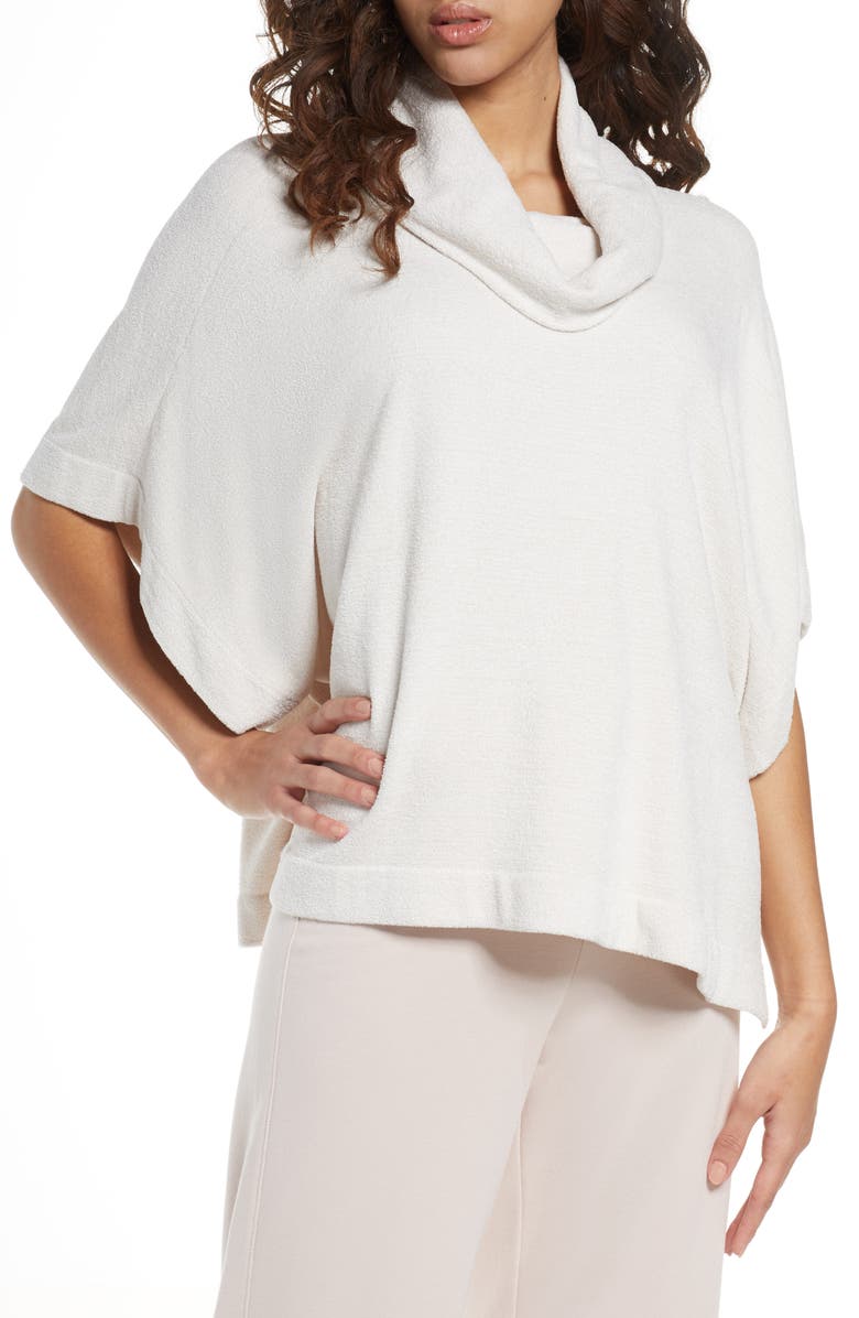 Barefoot Dreams<sup>®</sup> CozyChic<sup>™</sup> Ultra Lite Cowl Neck Poncho, Main, color, 