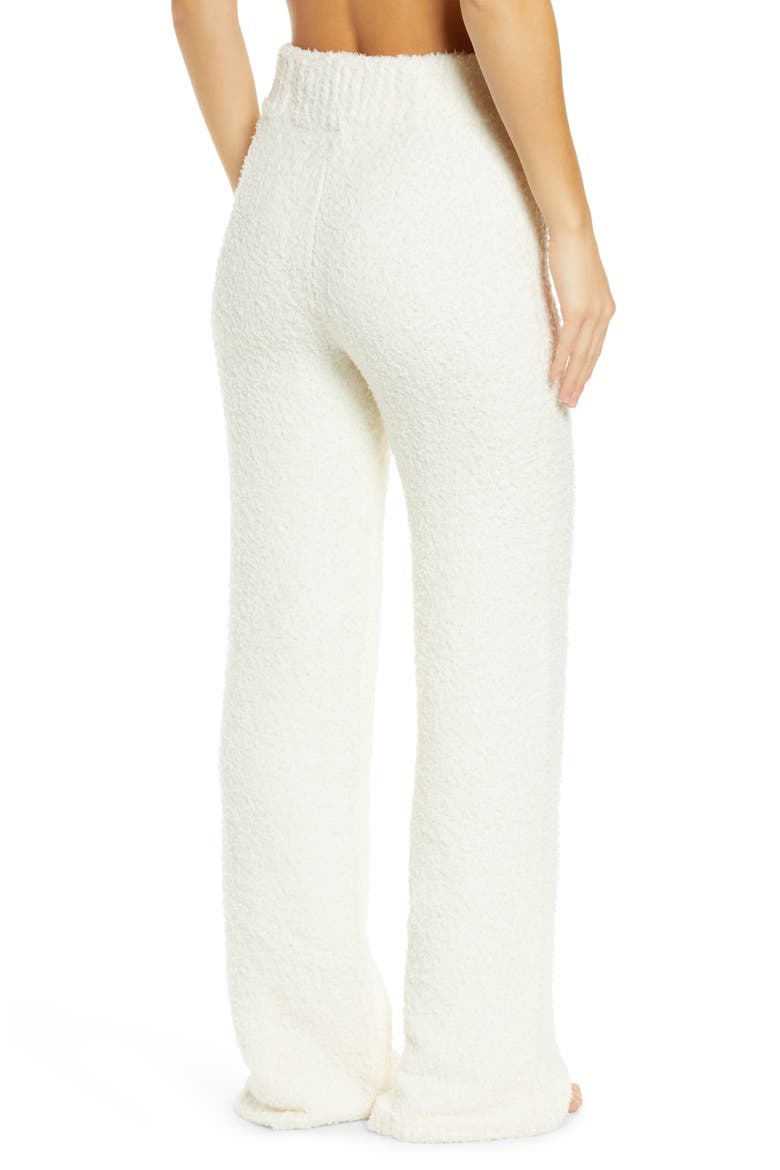 Cozy Knit Pants, Alternate, color, BONE