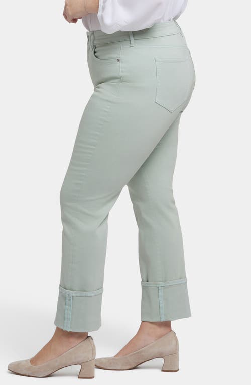 Nydj Marilyn Cuffed Straight Leg Jeans In Tomatillo