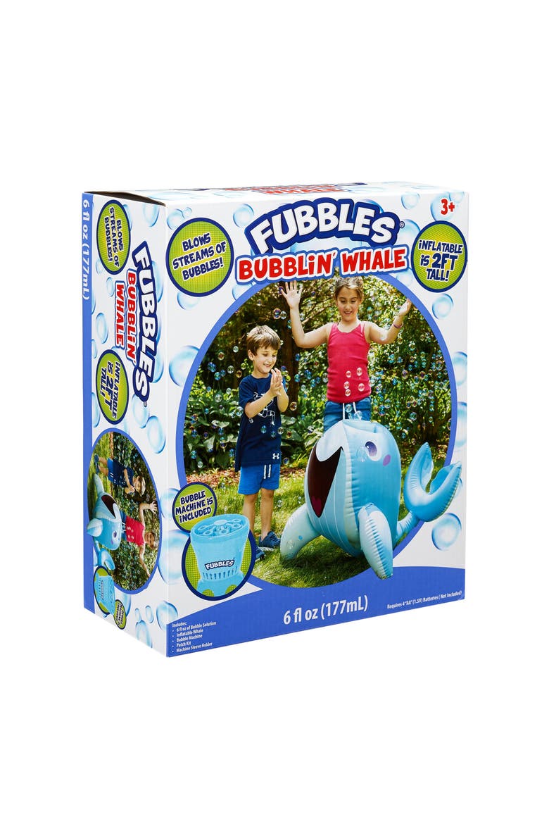 Fubbles Bubblin Whale, Alternate, color, Multicolored