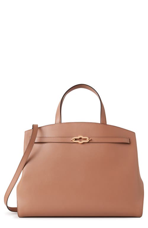 Mulberry Pimlico High Gloss Leather Tote in Sable 