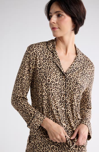 Tranquility Long Sleeve Shirt & Pants Two-Piece Pajama Set