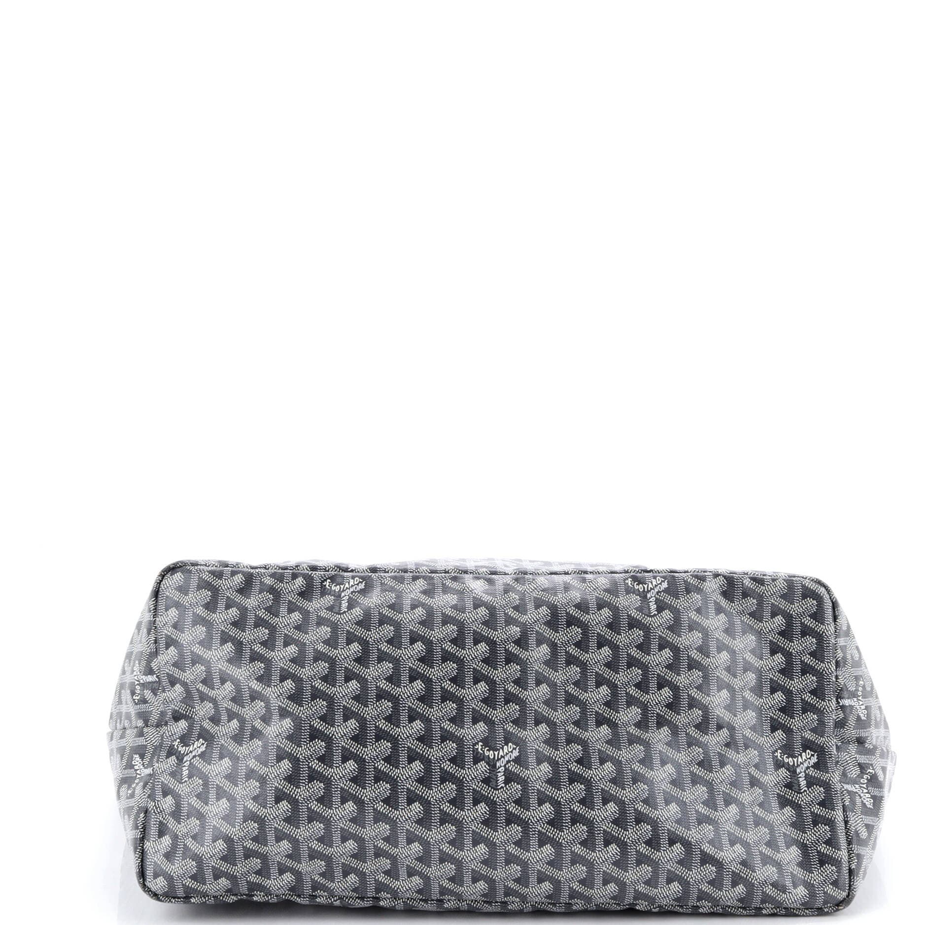 Pre-Owned Goyard Saint Louis Tote Coated Canvas GM, Alternate, color, Gray