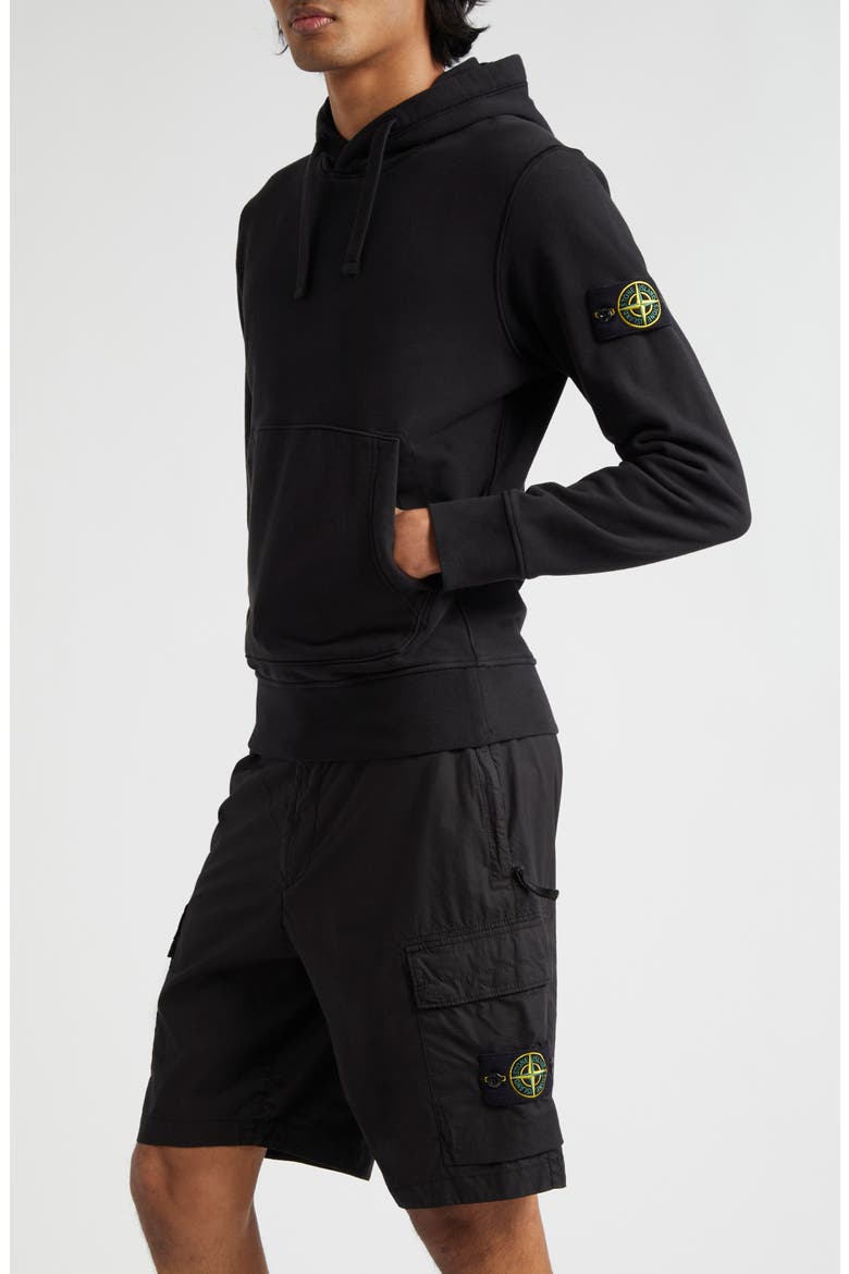 Felpa Pullover Hoodie, Alternate, color, BLACK