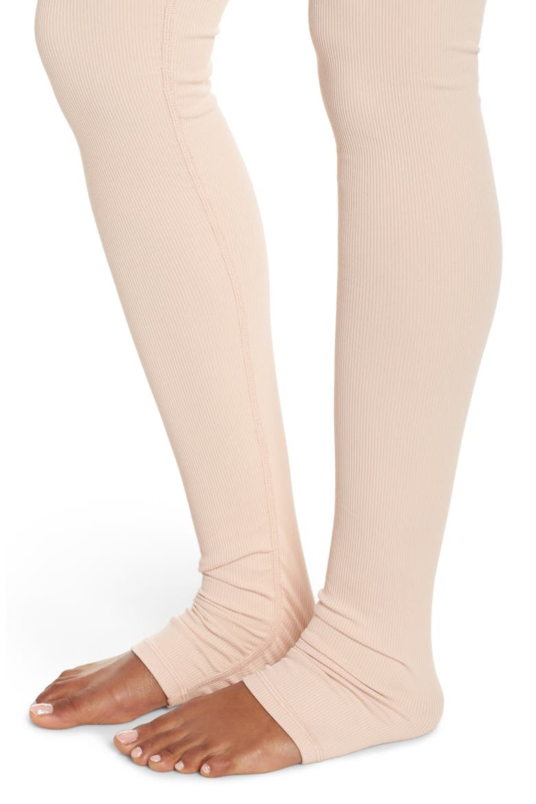Goddess High Waist Leggings, Alternate, color, BLACK/ NECTAR