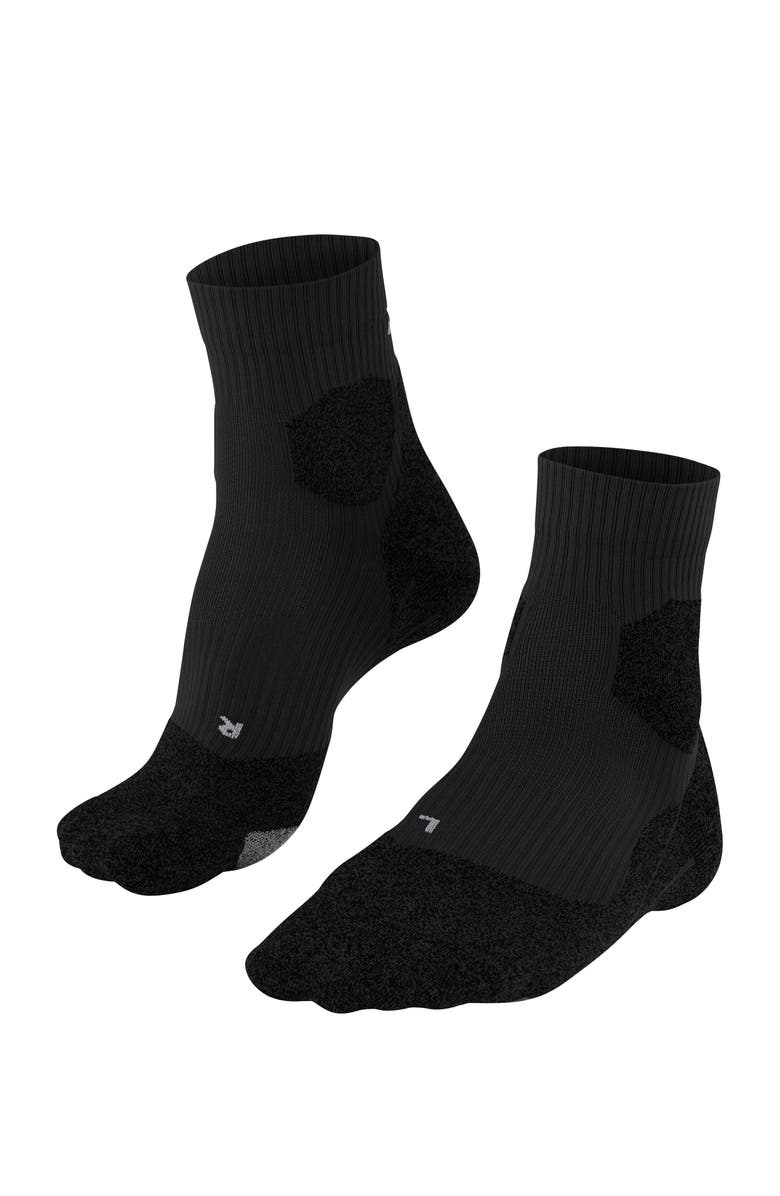 Falke RU Trail Grip Socks, Main, color, Black