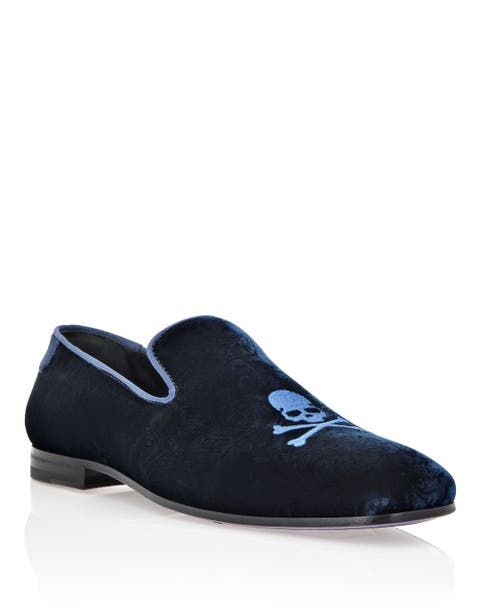 Velvet Loafers Paisley Men