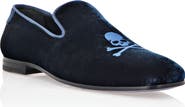 PHILIPP PLEIN Velvet Loafers Paisley Men