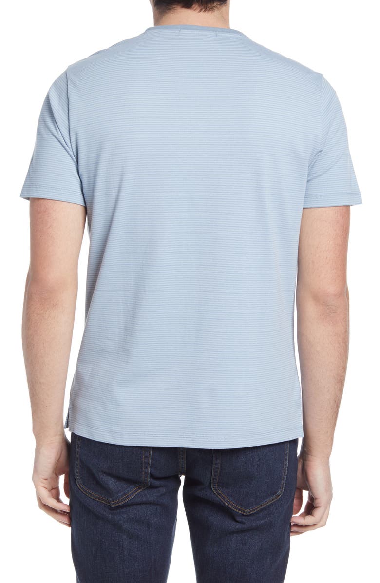 Robert Barakett Men's Bancroft Pinstripe T-Shirt, Alternate, color, 