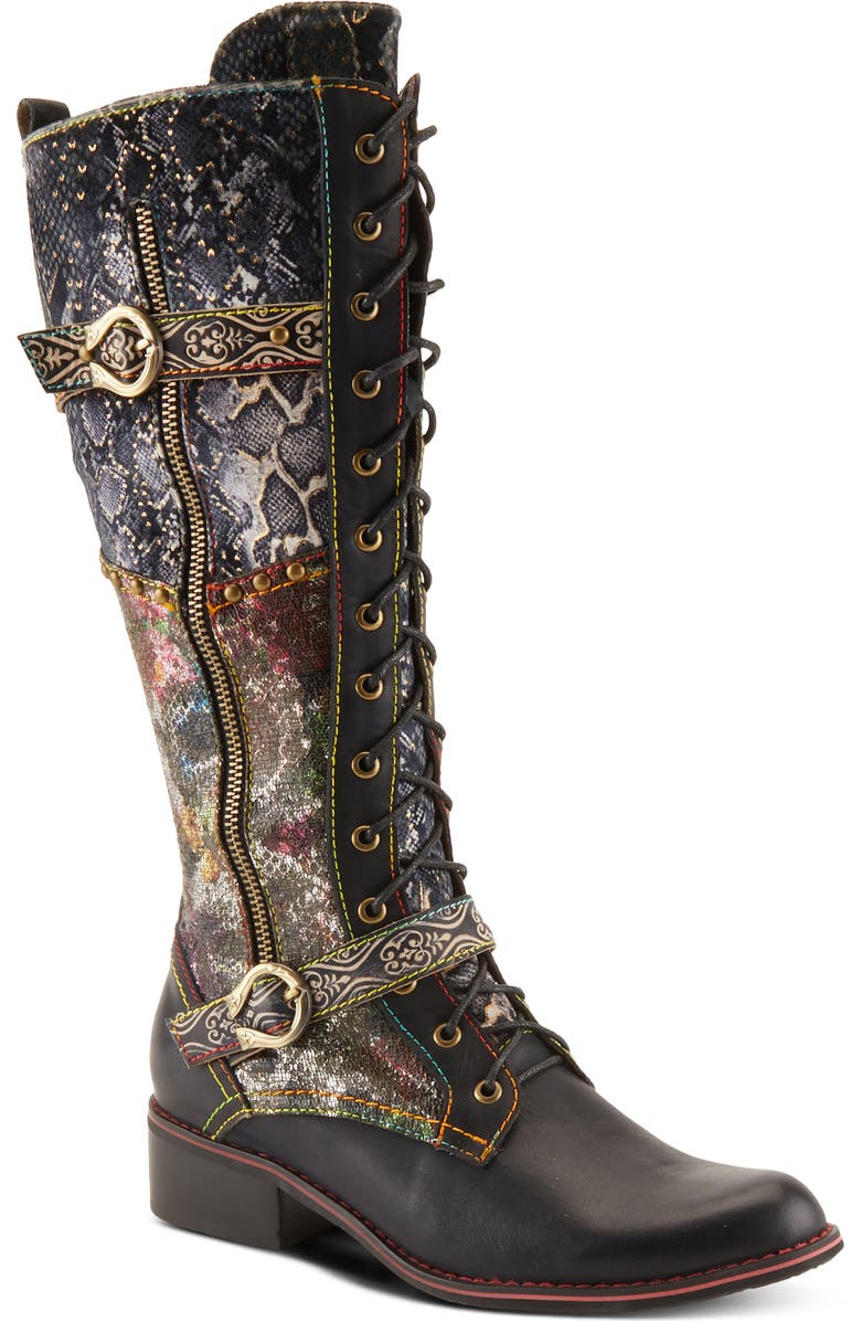 L'Artiste by Spring Step Vaneyck Knee High Boot, Main, color,