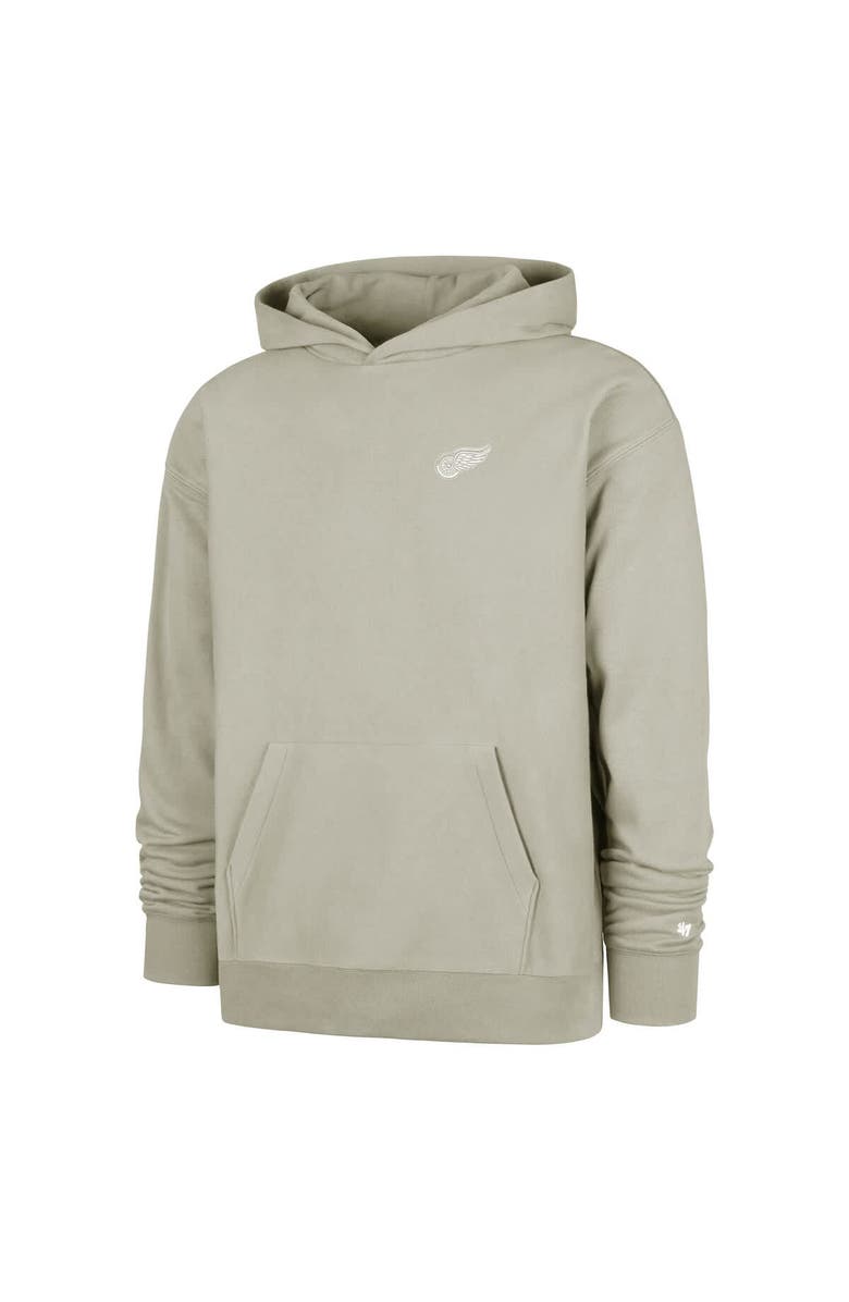 '47 Men's '47  Gray Detroit Red Wings Foundation Pullover Hoodie, Alternate, color, Gray
