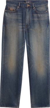 Versace Stop Straight Leg Jeans