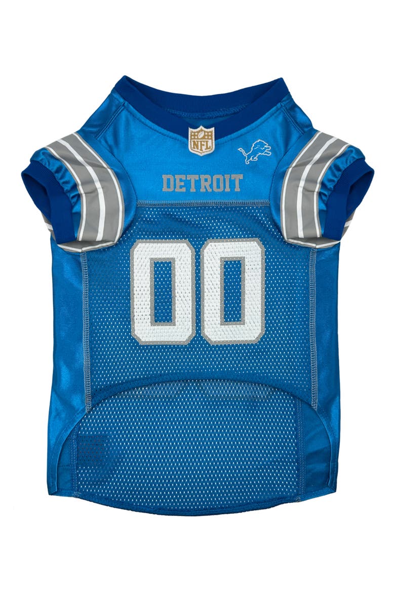 Detroit Lions Mesh Dog Jersey, Alternate, color, BLUE