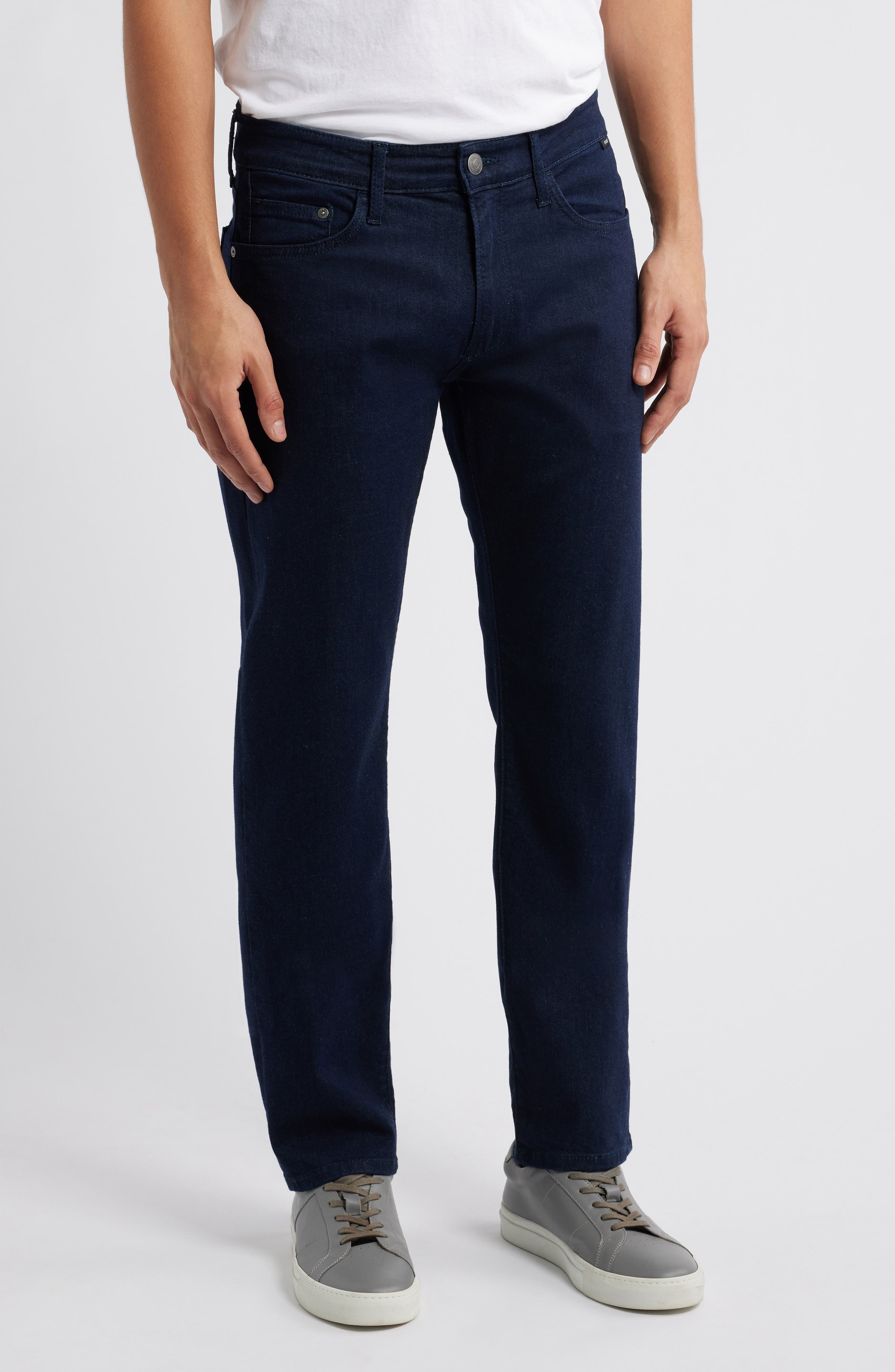 Mavi Jeans Jake Slim Fit Straight Leg Jeans in Rinse Supermove 