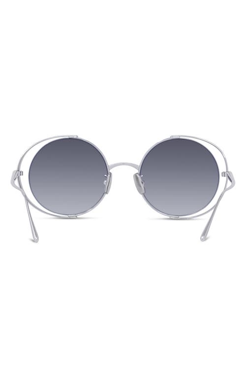 Loewe Signature 57mm Gradient Rectangular Sunglasses In Multi