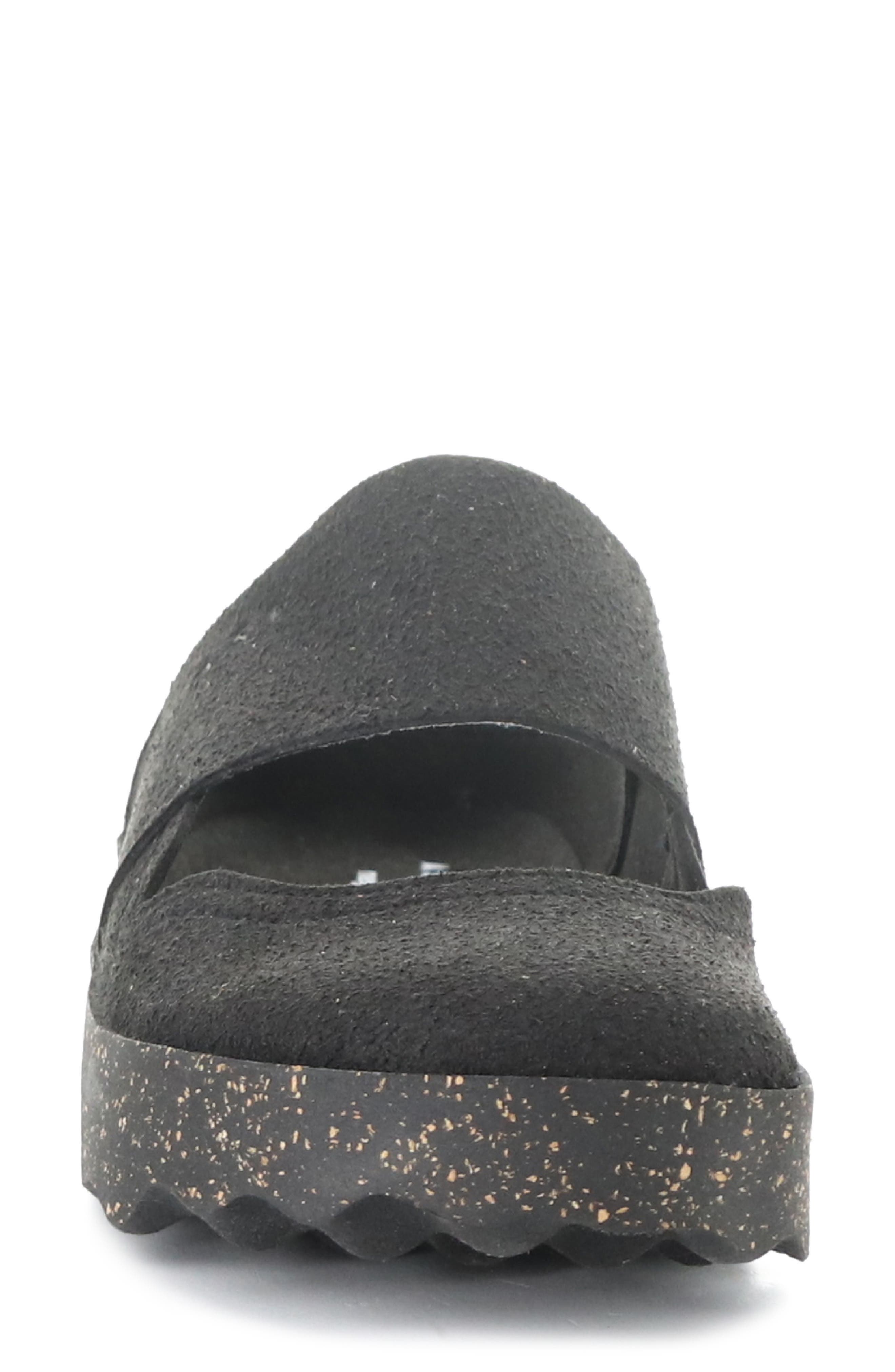 Asportuguesas by Fly London Cana Slide Sandal, Alternate, color, Black