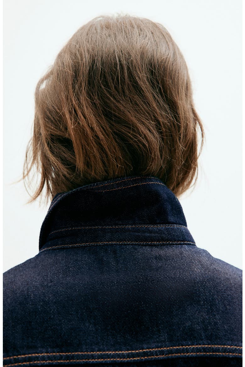 Button-Up Denim Shirt, Alternate, color, OPEN BLUE