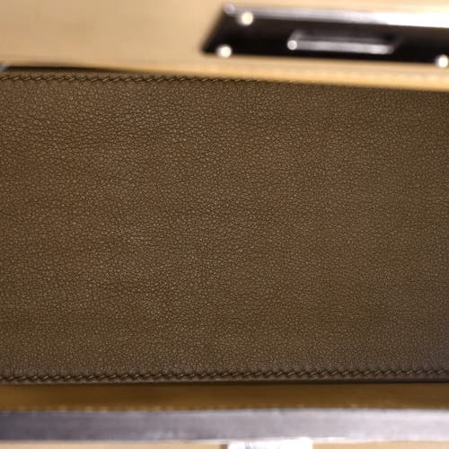 Pre-owned Hermes Hermes 24/24 Bag Evercolor With Swift 21 In Brown