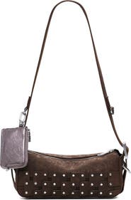 Desigual Studded Patchwork Faux Leather Crossbody Bag