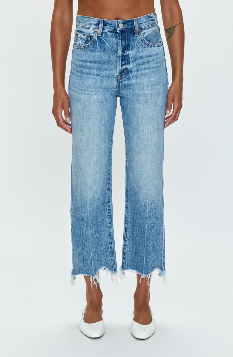 Pistola Cassie High Waist Crop Jeans, Main, color, Era Vintage