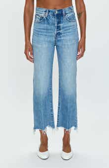 Pistola Cassie High Waist Crop Jeans