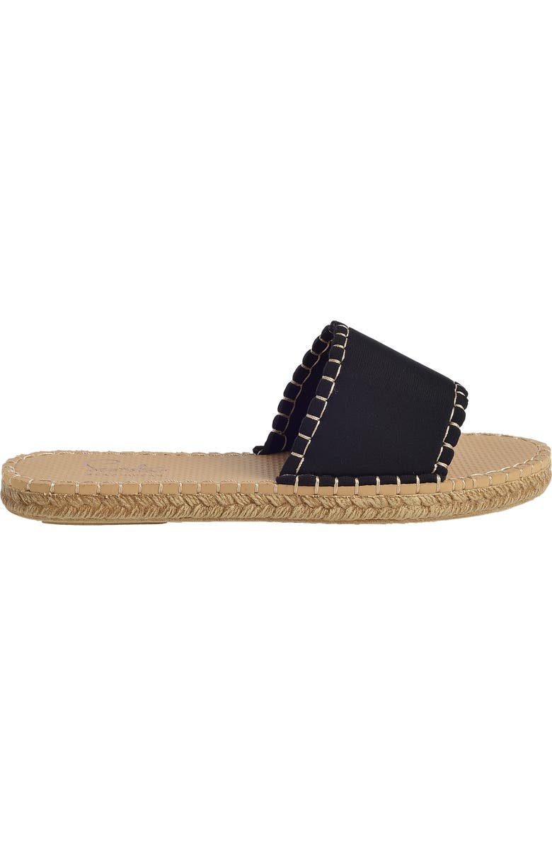 Sea Star Beachwear Cabana Water Resistant Espadrille Slide Sandal, Alternate, color,