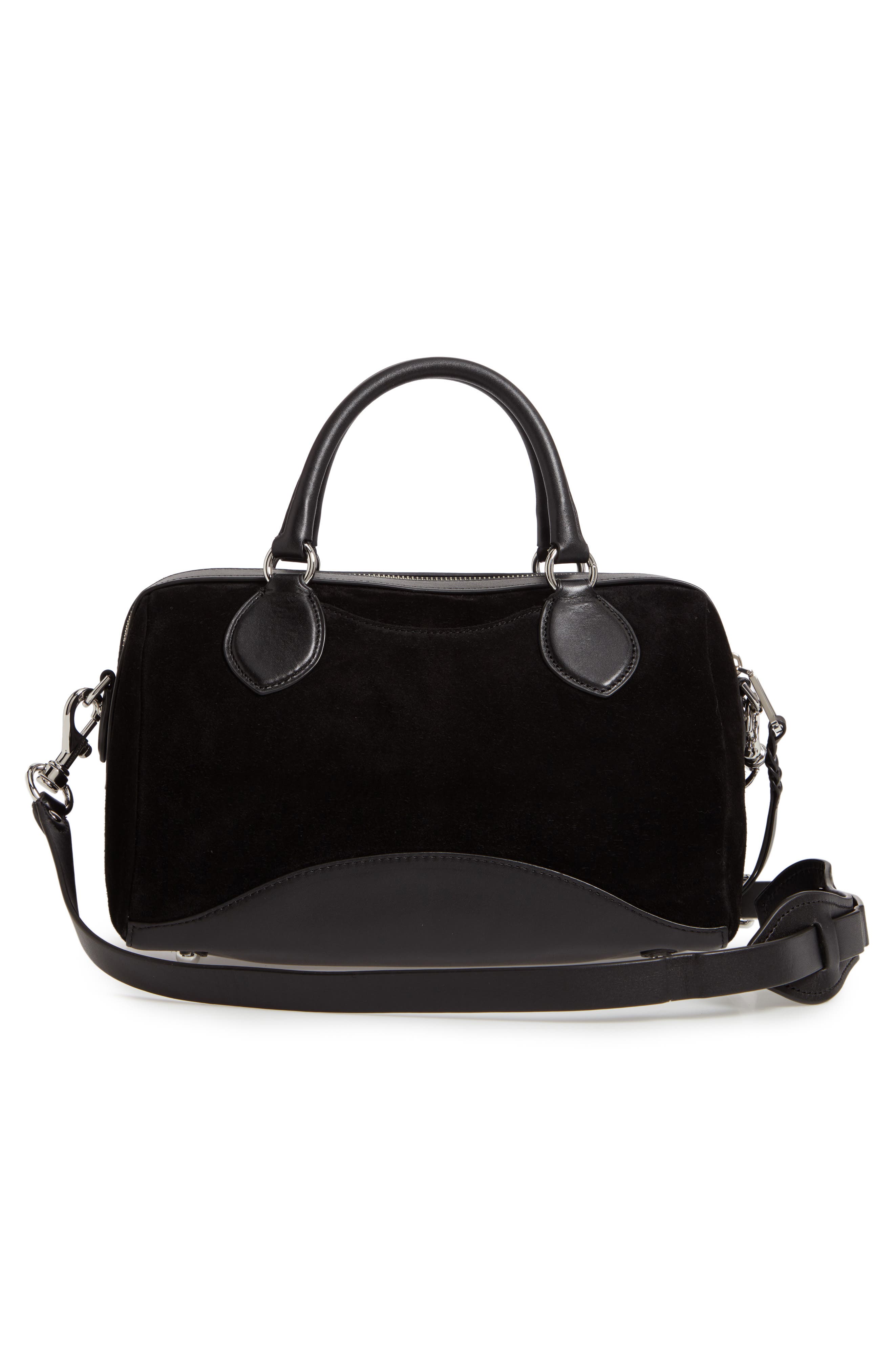 Rebecca Minkoff Pippa Suede Duffle Bag, Alternate, color, 