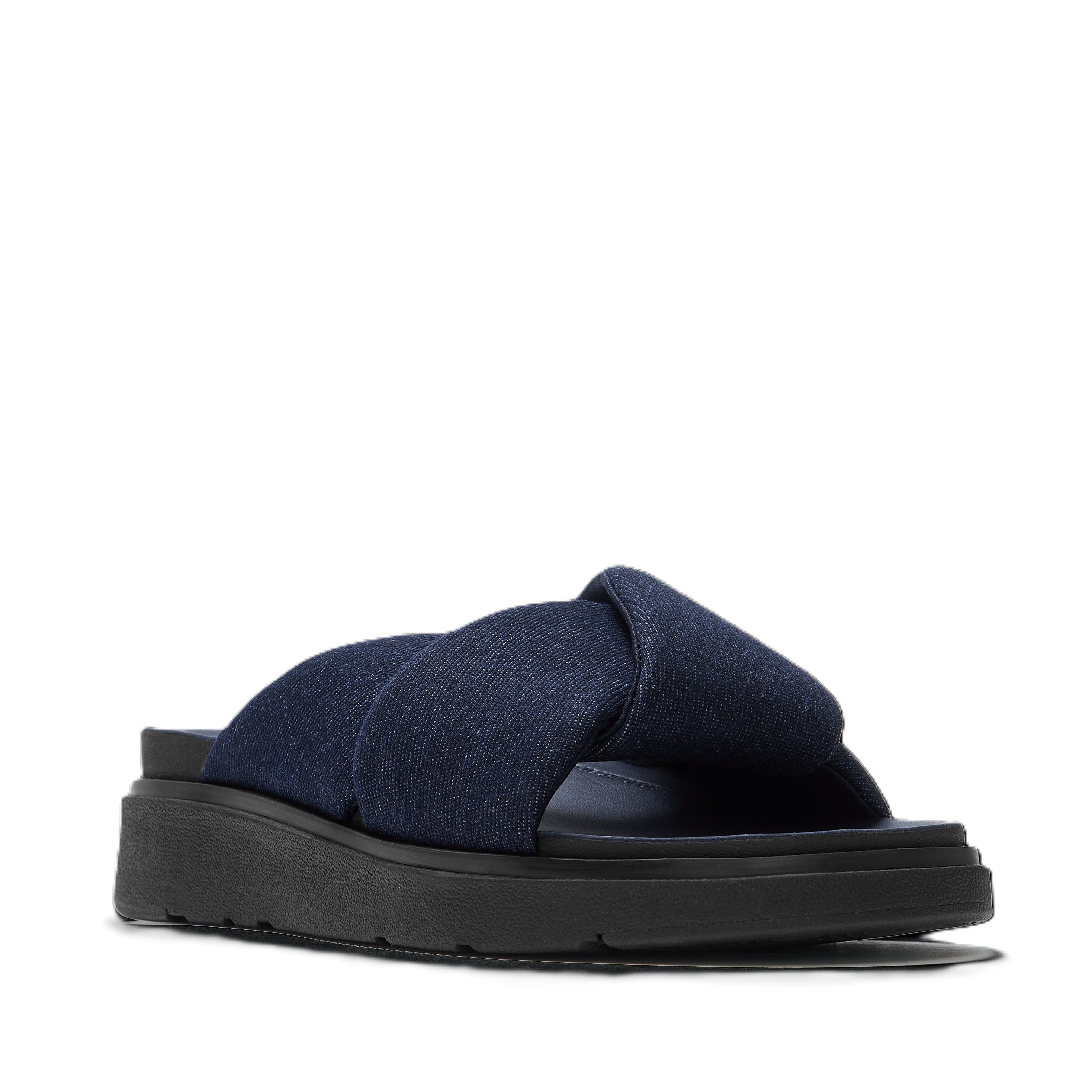 FitFlop Gen FF Folded Denim, Main, color, Dark Denim