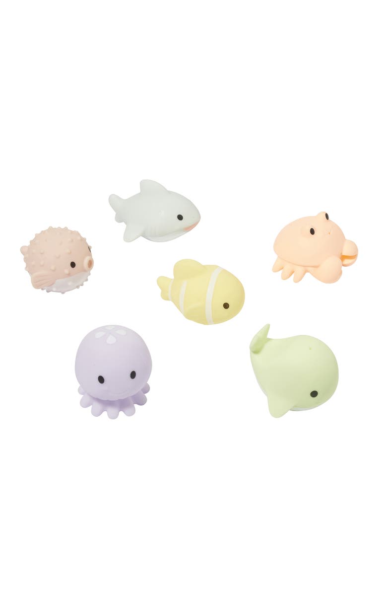 Sunnylife Splash Toys Sea Animal Ocean Friends, 6Pc, Pool & Beach Play, Alternate, color, 