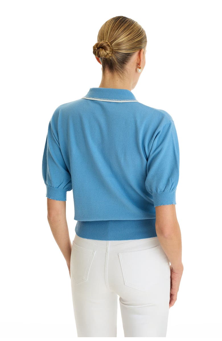 The Noli Shop Bobbi Polo Shirt, Alternate, color, Blue