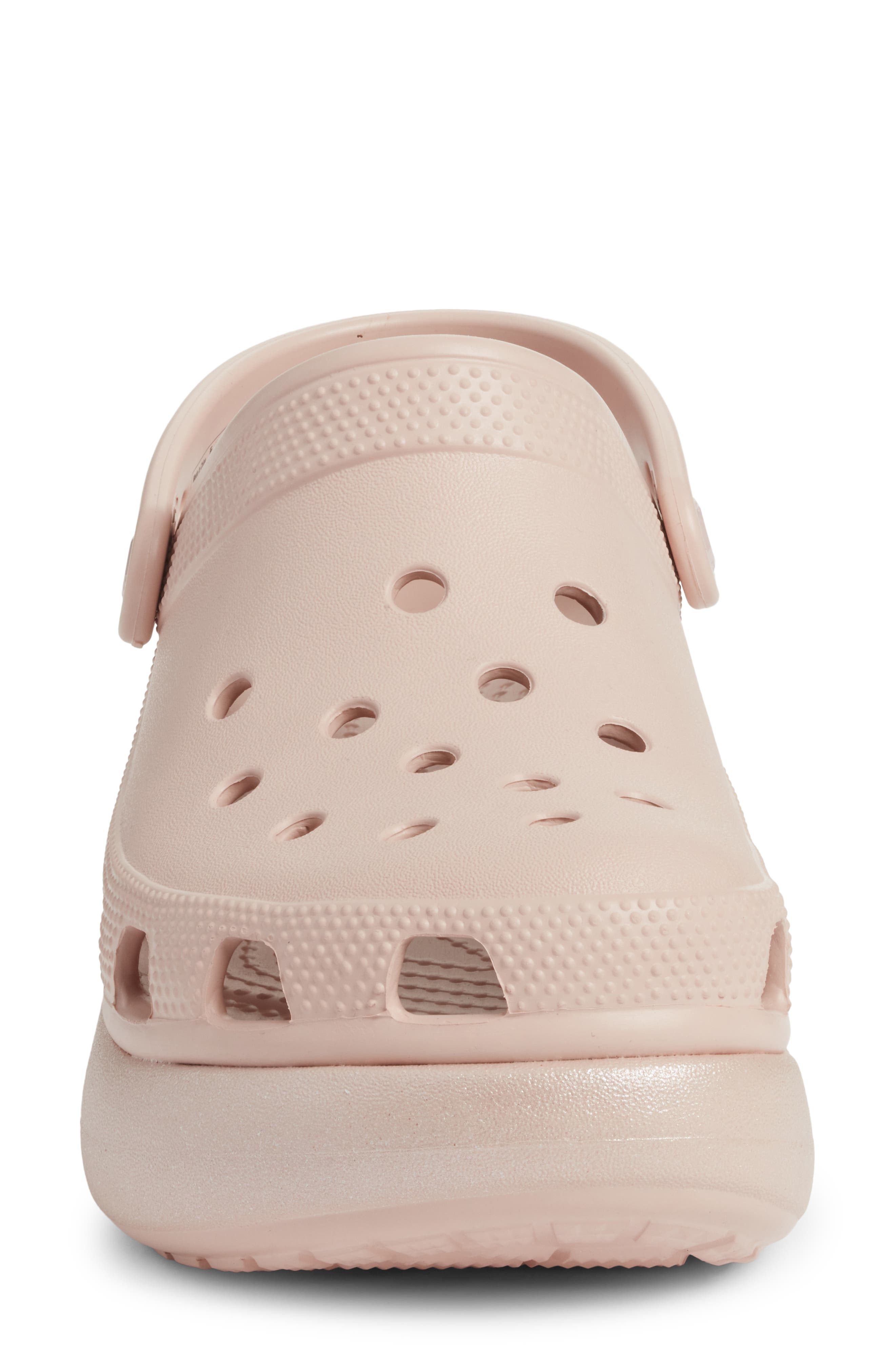 CROCS Gender Inclusive Classic Crush Shimmer Clog, Alternate, color, 