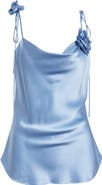 Cinq à Sept Marta Trailing Flower Silk Camisole