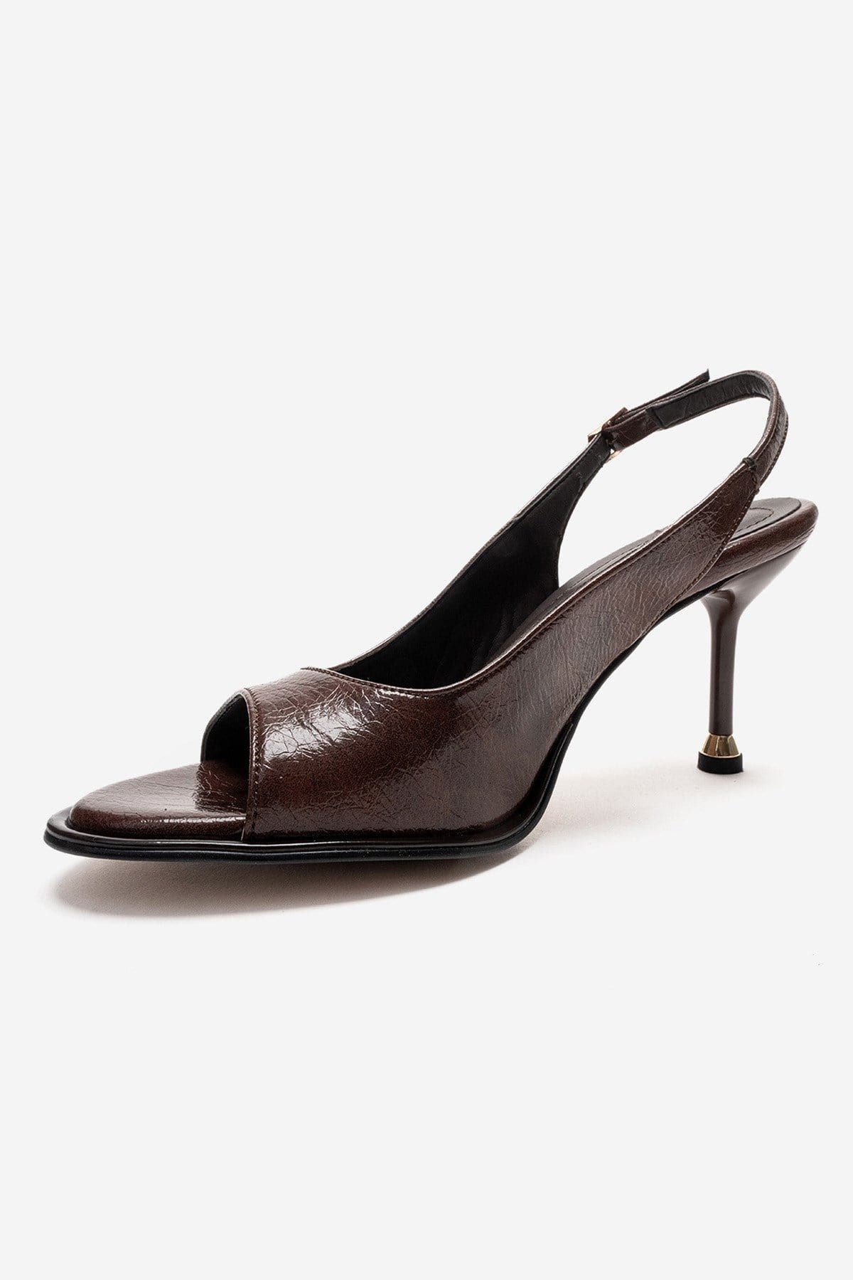 Prologue Shoes Iselin Stiletto Sandal, Alternate, color, Brown