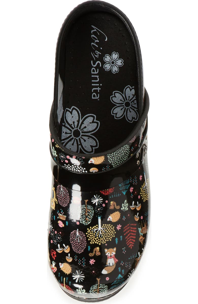 Sanita Woodland Creatures Clog, Alternate, color,