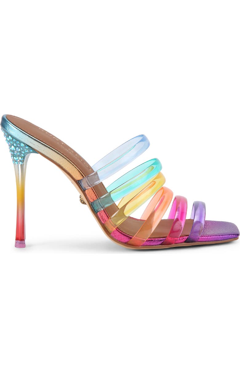 Kurt Geiger London Maddison Slide Sandal, Main, color, Rainbow Multi