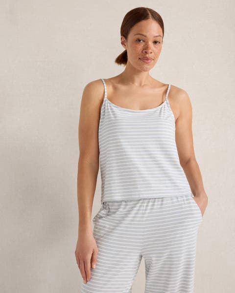 Organic Cotton Jersey Striped Cami