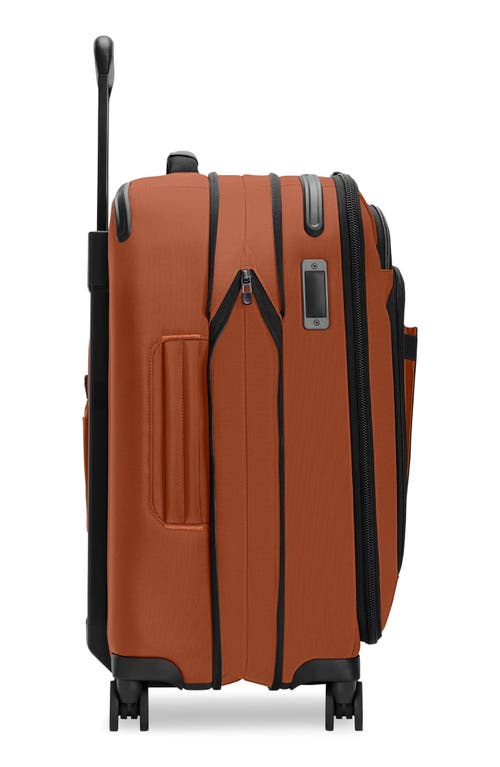Briggs & Riley Zdx Essential 22-inch Expandable Carry-on Spinner Suitcase In Pattern