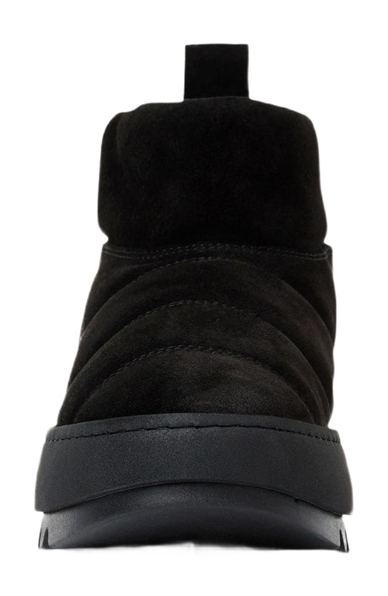 Aquatalia Alcee Mini Platform Waterproof Bootie, Alternate, color, Black Suede