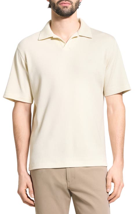 Johnny Collar Ribbed Cotton Polo