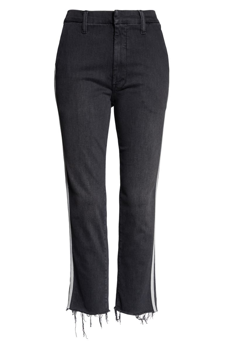 MOTHER The Shaker Prep High Waist Crop Slim Jeans, Alternate, color, 