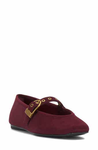 Vinica Square Toe Mary Jane Flat