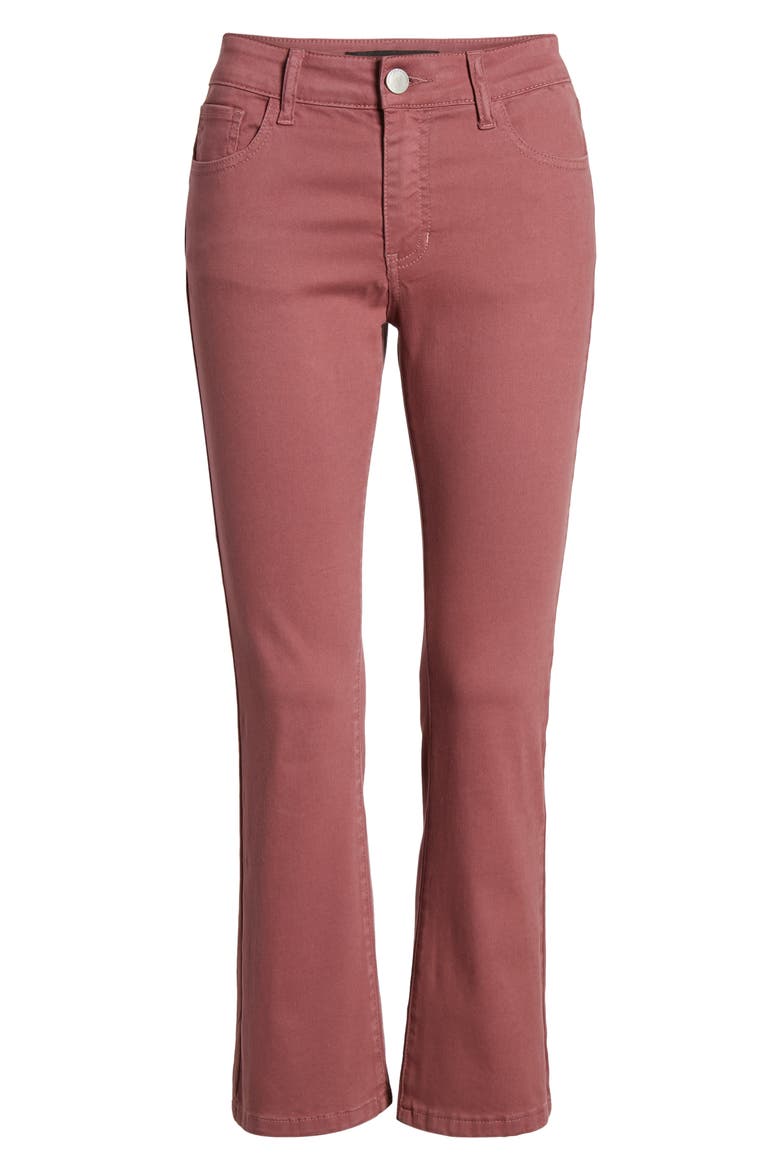Crop Flare Jeggings, Alternate, color, MAUVE