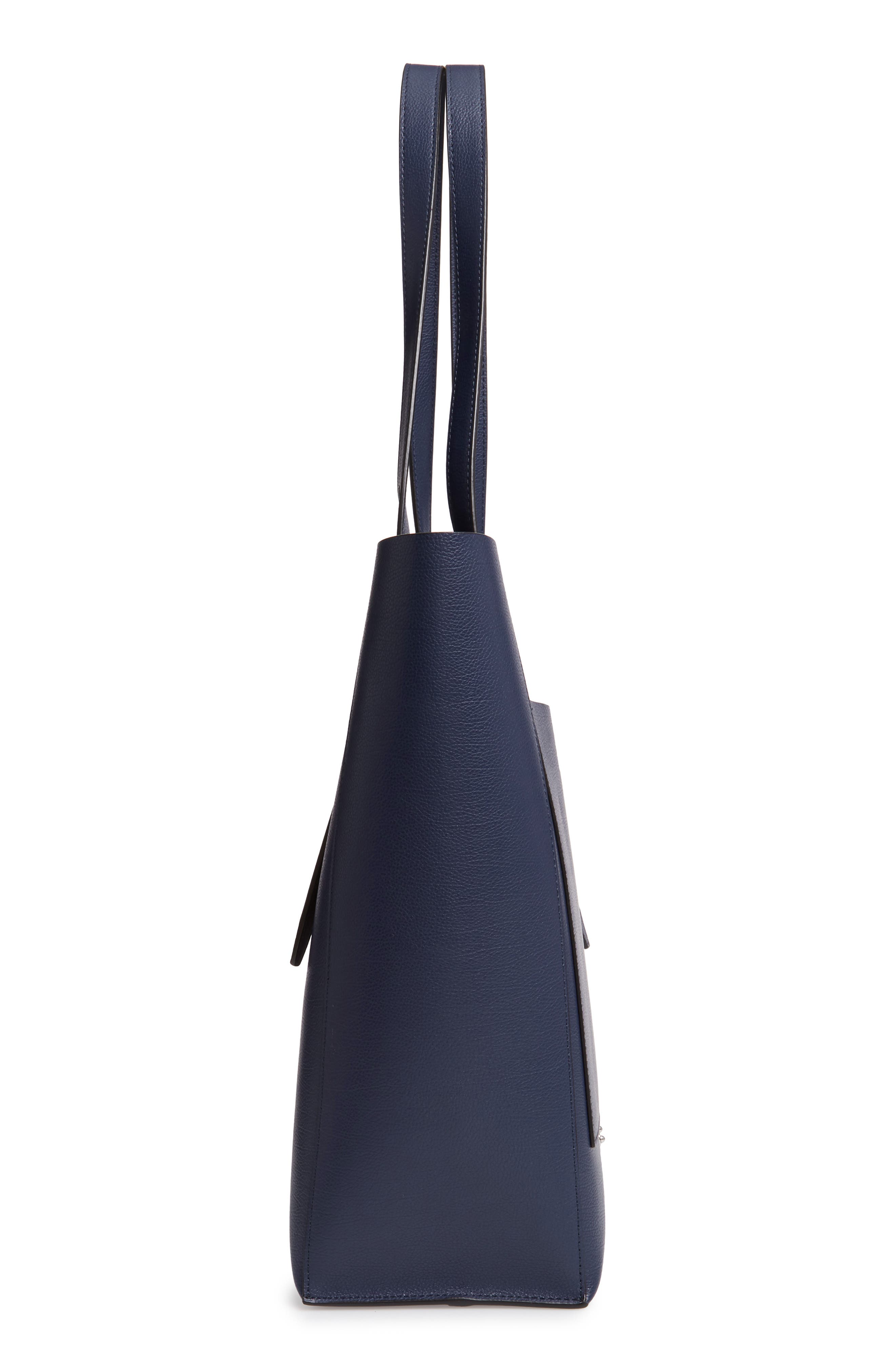 Stella Leather Tote, Alternate, color, TWILIGHT
