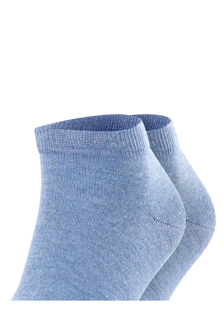 Happy Cotton Sneaker Socks, Alternate, color, Light Denim