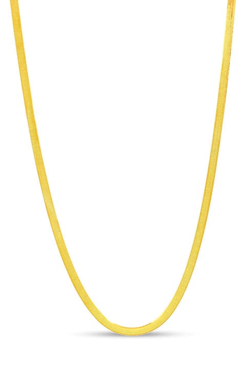 Herringbone Chain Necklace