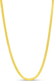 AMERICAN EXCHANGE Herringbone Chain Necklace