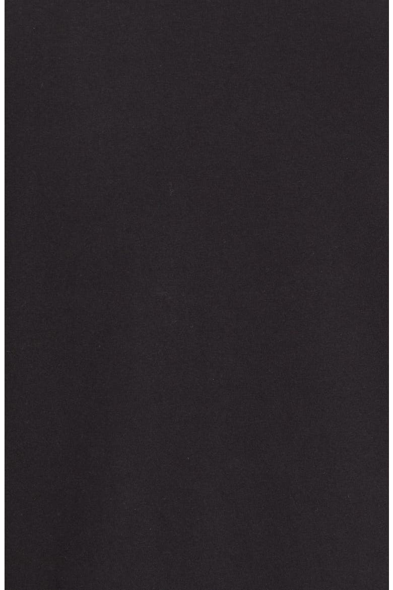 Cotton Jersey T-Shirt, Alternate, color, BLACK