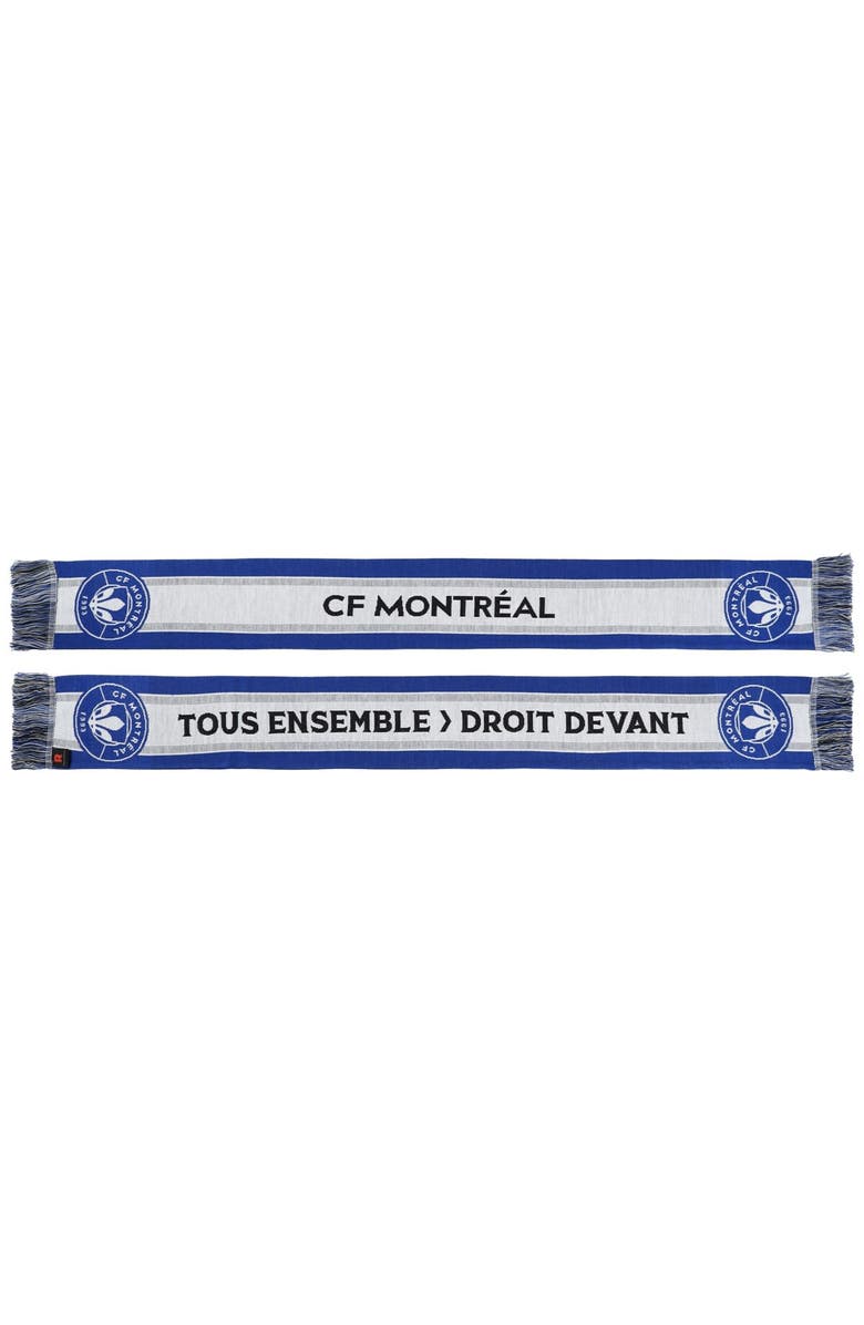 RUFFNECK SCARVES CF Montreal Motto Double-Sided Scarf, Alternate, color, 