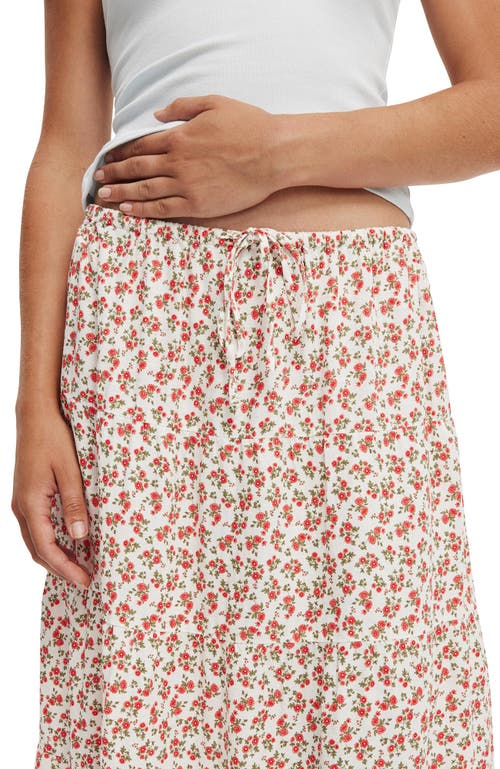 Cotton On Haven Multi Tiered Maxi Skirt In Annaliese Floral